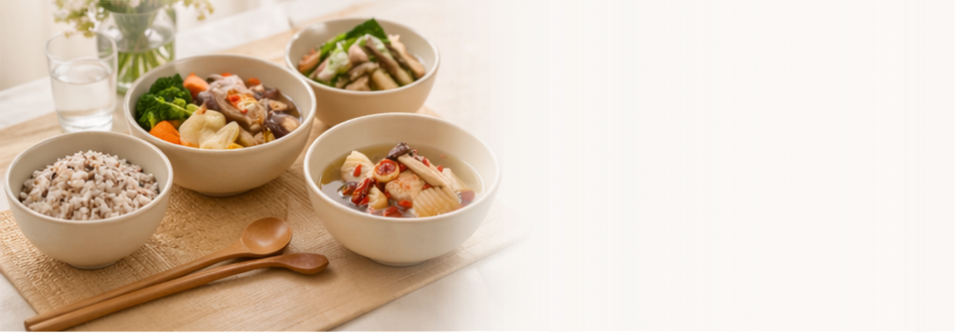 Balanced confinement meals