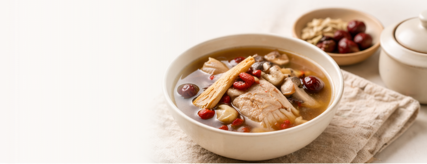 Herbal recovery soup